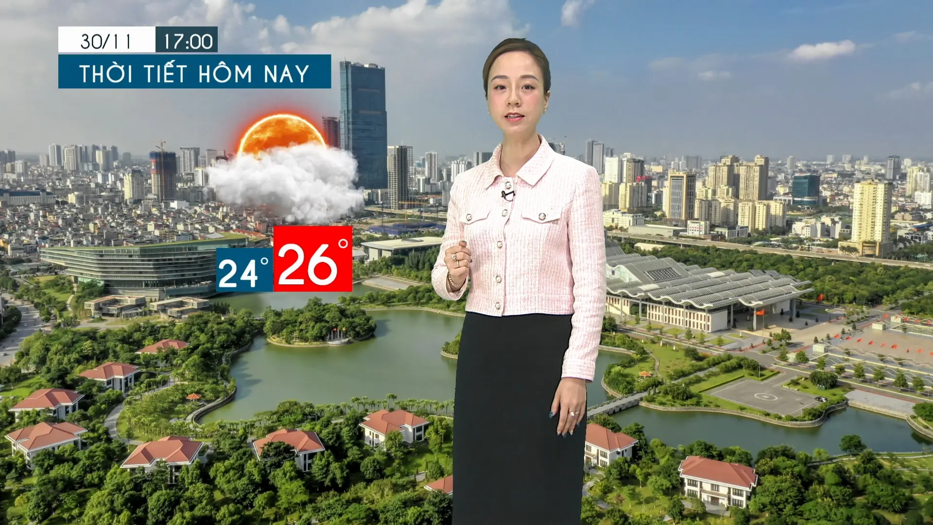 Dự báo thời tiết tối | 30/11/2025